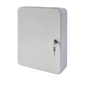 ALCO ALBERT Key Cabinet Grey with 45 Hooks Cylinder Lock