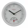 KIENZLE Mini Bathroom Clock (14980) - White, Analog, Quartz, Battery Operated, Suction Cup Mount, Splash-Proof