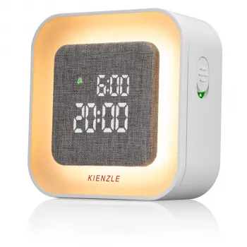 KIENZLE Light Alarm Clock Square Black