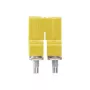 Weidmüller WQV 6/2 Cross-Connector, 2 Poles, 6 mm², Polyamide, Yellow, UL 94 V-0, 50 Pieces