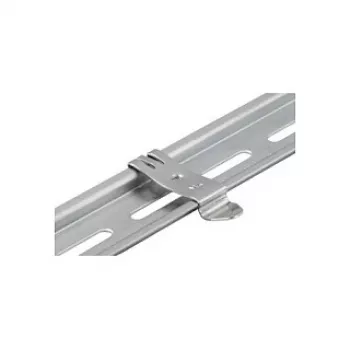 Weidmüller FM 4/TS35 Mounting Foot - Steel - Silver - 14 mm x 7 mm - Pack of 40