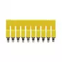 Weidmüller WQV 2.5/10 Cross-Connector, 10 Poles, 2.5 mm², Yellow, Polyamide, 20 Pieces