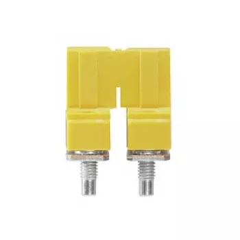 Weidmüller WQV 10/2 Cross-Connector, 2-Pole, Yellow, Polyamide, 50 Pieces