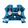 Weidmüller W-Series Feed-Through Terminal Block, Blue, 10 mm², 57 A, Screw Connection, 50 Pieces