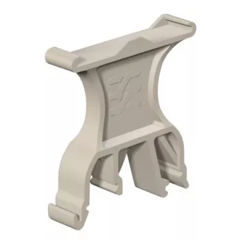 Weidmüller Terminal Block Marker ZB 9.5mm Grey 20-Pack Unprinted