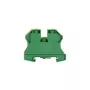 Weidmüller WPE 35N Ground Terminal Block, 35 mm², Screw Connection, Green/Yellow
