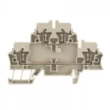 Weidmüller ZAP/TW ZDK2.5 End Plate, Wemid, Beige, 1.5 mm, 20 Pieces