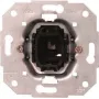 HEINRICH KOPP Changeover Switch 10A 250V AC Flush-Mounted Screw Terminals IP20 Thermoplastic White for HK05 HK07 Aluminium Series 503600006