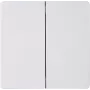 HEINRICH KOPP Dimmer Insert 334402008 - Rotary Dimmer, White, Thermoplastic, Leading Edge, 20-500W, 230V, IP20