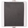 Heinrich Kopp 540656002 Changeover Switch, Surface-Mounted, IP44, 10A, 250V, Black/White, Thermoplastic, Paris Design