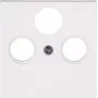 Heinrich Kopp Antenna End Socket SAT+TV+Radio White Flush-Mounted 3-Output