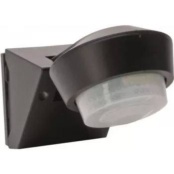 HEINRICH KOPP BWM 824615019 SW - Outdoor Motion Sensor Switch, 240°, IP55, Black