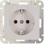 Heinrich Kopp Kopp HK02 Schutzkontakt Socket Arctic White Flush-Mounted 16A 250V Type F with Child Protection