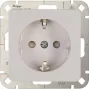 Heinrich Kopp HK02 Schuko Socket with Increased Touch Protection, Polar White