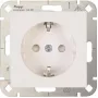 Heinrich Kopp HK07 Schuko Socket with Increased Touch Protection Pure White (RAL 9010)