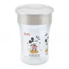 NUK Disney Mickey Mouse Magic Cup 230ml - Grey - Polypropylene - Drinking Cup