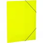 HERMA Document Folder A3 Neon Yellow Polypropylene 3 Pieces