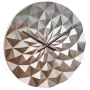 TFA DIAMOND Wall Clock Metallic Rose Gold 396 mm x 44 mm Quartz Analog