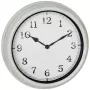 TFA 60.3067.02 Outdoor Metal Wall Clock White 380 mm