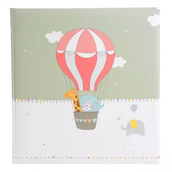 Goldbuch Baby Balloon Ride Photo Album 30x31 cm 60 White Pages 15177 15 177
