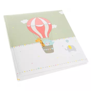 Goldbuch Baby Balloon Ride Photo Album 30x31 cm 60 White Pages 15177 15 177