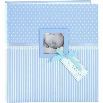Goldbuch Baby Album Sweetheart - Blue - 60 Sheets - 300 mm x 310 mm - 1 Piece