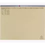 Exacompta 370122B Conventional File Folder - Cardboard - 320 g/m² - 265 x 316 mm - Pack of 1 - Buff