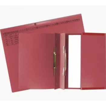 Exacompta 370303B Conventional File Folder - Cardboard - Red - 320 g/m² - 265 mm - 316 mm