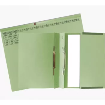 Exacompta 370325B Conventional File Folder - Cardboard - Green - 320 g/m² - 265 x 316 mm