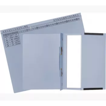 Exacompta 371106B Conventional File Folder - Cardboard - Blue - 320 g/m² - 265 mm - 316 mm