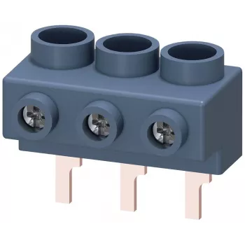SIEMENS SIRIUS 3RV1915-5A Infeed Terminal, 3-Pole, Screw Connection, 690V, IP20