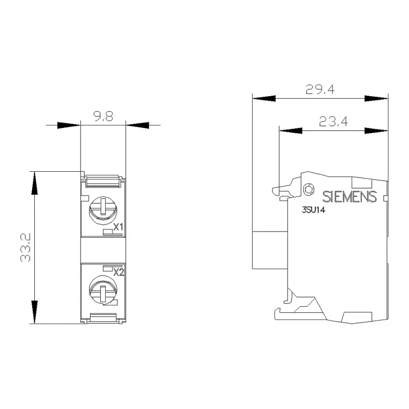 Siemens SIRIUS ACT LED Module with Integrated LED AC/DC 24V White