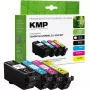 KMP Compatible Ink Cartridge Set 4-Pack Black Cyan Magenta Yellow for Canon PGI-525/CLI-526