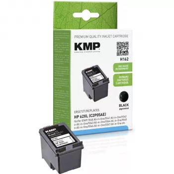 KMP H162 Compatible Ink Cartridge Black 12ml for HP 62XL C2P05AE
