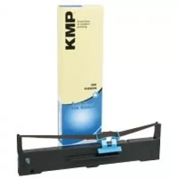 KMP Ink Ribbon for Epson LQ 590 / FX 890, Nylon, Black, Re-Ink, 12.7 mm x 17 m (1984.0501)