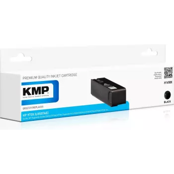KMP H165BX Compatible Pigment-Based Ink Cartridge Black High Yield XL for HP PageWide Pro 450 Series