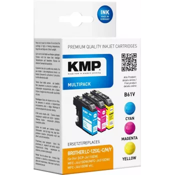 KMP Compatible Ink Cartridge Black High Yield for Brother DCP-J4110DW, MFC-J4410DW, MFC-J4510DW, MFC-J4610DW, MFC-J4710DW, MFC-J6520DW, MFC-J6720DW, MFC-J6920DW (1526,4050)