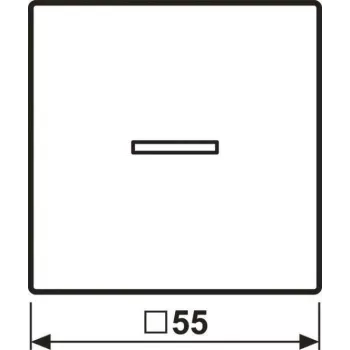 JUNG Push Button HOME 1-Gang