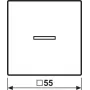 JUNG Push Button HOME 1-Gang