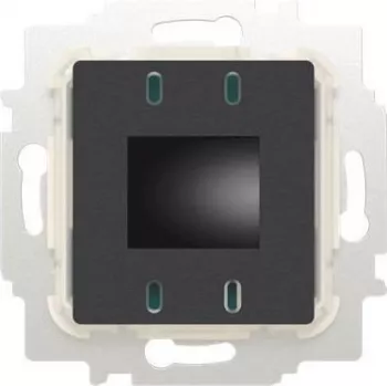 ABB Busch-Jaeger BJ 1096 UTA-BT Room Temperature Controller Insert 24V Normally Open Contact with Display (2CKA001032A0537)