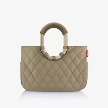 Reisenthel loopshopper M Frame Rhombus Shopping Basket Olive (OS5047)