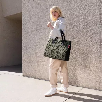 Reisenthel Daily Shopper Teddy Leo Olive