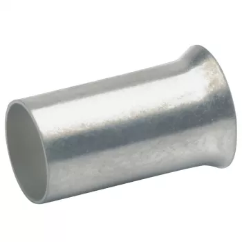 Klauke 7615V Tin-Plated Copper Tubular Cable Lug, 10 mm², M4 Bolt Hole, 4.5 mm Inner Diameter