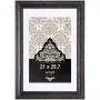 NIELSEN DESIGN Accent Vintage Picture Frame DIN A4 21x29.7 cm Wood Black