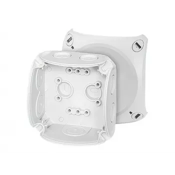 Hensel DK 0200 G Cable Junction Box up to 2.5 mm² without Terminals, Grey RAL 7035