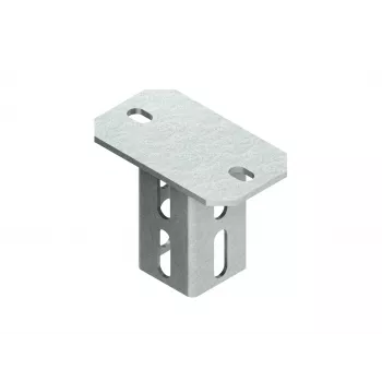 Niedax KU5050 Screw Head Plate for Profile U 5050 Hot-Dip Galvanized DIN EN ISO 1461