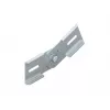 Niedax NIED Gelenkverbinder KGV 60 S Joint Connector for Cable Tray Systems, 60 mm Side Height, Steel, Sendzimir Galvanized