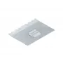 Niedax TPH60 Partition Profile Holder, Channel Depth 59 mm, Strip-Galvanized DIN EN 10346