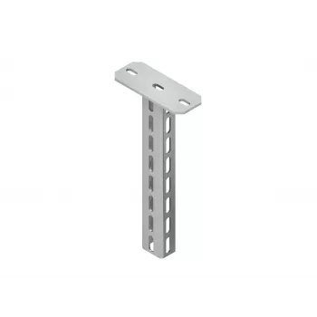 Niedax HU6040/400 Hanging Rod, U-Profile, 60x40x400mm, Hot-Dip Galvanized DIN EN ISO 1461