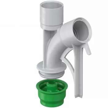 Kaiser Elektro Ceiling Elbow 1202-04 for DIN EN Conduit 20 mm